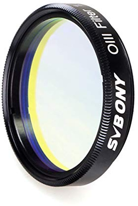 SVBONY SV115 O-III Filter schmalband schneidet Lichtverschmutzungsfilter für Astronomie-Teleskop, 1.25 inch