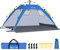 Glymnis Tente de Plage Automatique avec système Quick-Up
