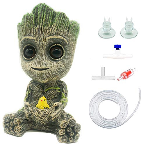 AnxunJim Aquarium Groot-Luftsprudler, Dekorationen für Aquarium, Luftstein-Set