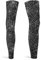 DETUCK Leg Warmers Radsport Beinlinge, Beinärmel UV-Schutz UPF50+, Eis Seide, Kühlung, Beinwärmer für Herren Damen (ein Paar) (XL, Schwarzes Spinnennetz)