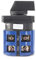 TOP-VIGOR Interruptor de cambio LW26-32 C04/2 380V 32A 2 posiciones 8 terminales Interruptor selector de leva giratorio universal
