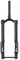 aiNPCde Strand Schnee Fahrrad 26 Zoll Vorderradgabel MTB Federgabel Legierung Federweg: 150mm zum 26 X 4,0 Fahrrad Räder nur for Scheibenbremse Rotor - Schwarz