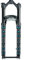 Fahrradfrontgabelaufkleber M.A.N.I.T.O.U M30 Mountainbike Frontgabel Abziehbilder Fahrrad for Fahrradaufkleber Fahrradaufkleber (Color : Blue)