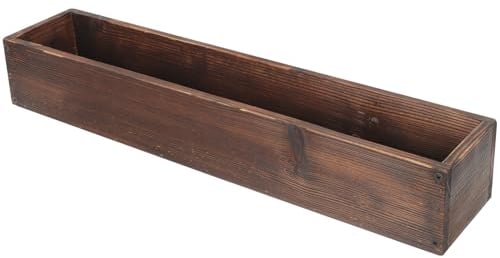 Cabilock Fioriera Legno Rustico per Piante Grasse Contenitore Decorativo da Giardino e Balcone Resistente e Pratico per Casa e Ufficio Design Elegante e Versatile