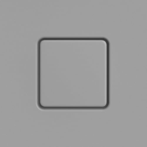 Kaldewei Ablaufdeckel KA120, für CONOFLAT, emailliert, 687772570663, Farbe: Cool Grey 30