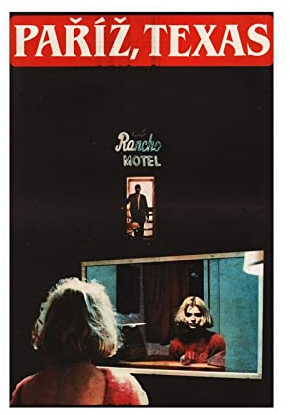 EDSC Klassisches Filmposter, Paris, Texas, Leinwand, Poster, Wandkunst, Dekoration, Bild, Gemälde für Wohnzimmer, Schlafzimmer, Dekoration, Rahmen: 30 x 45 cm