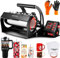 Tumblers Heat Press, Tumbler Mug Heat Press Machine 30oz 20oz 16oz Sublimation Tumblers Press Glass Jar Dosen, DIY Heat Transfer Press Vinyl for 11-16oz Coffee/Ceramic Mugs (Black)