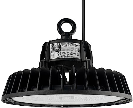 Ledvion Hallenstrahler LED High Bay 200W, s Treiber, 175lm/W, 35.000 Lumen, 4000K, IP65, Dimmbar, 5 Jahre Garantie, Energieeffiziente UFO Lampe| IP65-Zertifizierung