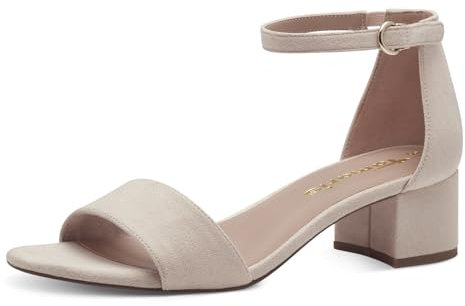 Tamaris Femme 1-28201-42 Sandale à Talon, Nude, 36 EU
