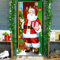ForHome Weihnachten Türabdeckung Dekoration,185 x 90 Weihnachten Weihnachtsmann Türabdeckung,Weihnachten Banner,Weihnachten Party Dekorationen,für Haus Wand Tür Vorhang Weihnachtsfeier Deko