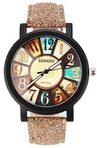 Armbanduhr Damen Uhren Schmuck Quarzuhr Analog Edelstahlarmband Kunstlederarmband Geburtstagsgeschenk Mode Mädchen Frauen Mutter Beste Freundin Damen Armbanduhr Weihnachten Karneval Geschenke