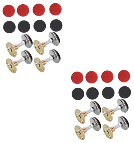 8 STK am Bett Bettstabilisator Bettverriegelung Verstellbarer Wandstabilisator Werkzeug einstellbar Bettgestell Stoßdämpfer Halter Möbel Rostfreier Stahl