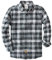 Dubinik® Chemise en flanelle pour homme 100 % coton, chemise à carreaux en flanelle à manches longues, douce, décontractée, à boutons, noir/blanc, Taille 3XL