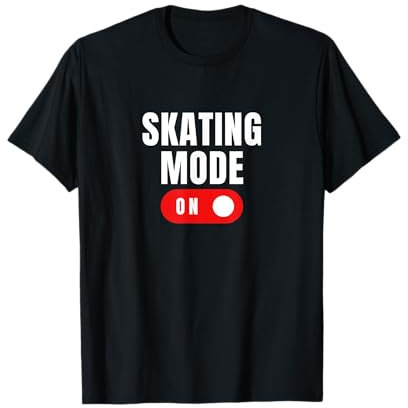 Skating-Modus auf Figur Ice Dancer Roller Skater Geschenk Grafik T-Shirt