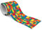 Muralo - Selbstklebende Bordüre - Tapetenbordüre Wandbördure - Dekorative Wandtatto für Wände, Möbel, Decken, Tapeten, Wandverkleidungen, Türen - Bunte Bausteine - Br.10cm x Hö.300cm