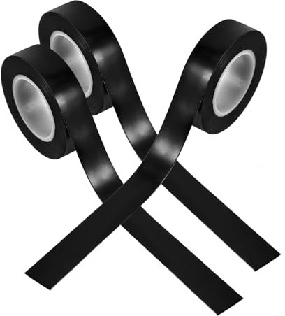 SOLUSTRE 3rollen Isolierband Drahtband Hochtemperaturband Wasserdichtes Isolierband Für Feuchte Umgebungen Starkes Klebeband Für Sichere Verbindung Vielseitig Einsetzbares Gummiband