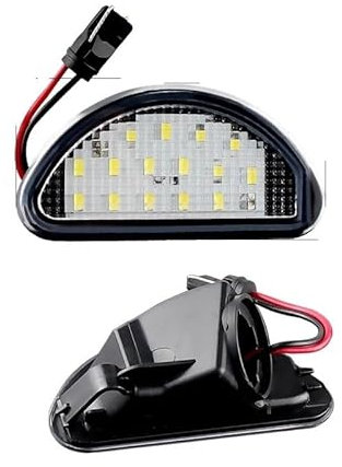 Generisch Rücklichter 2 stücke Für Fit Für 2005-2014 Für Toyota Für Aygo Set Lizenz Nummer Platte Licht 12V Weiß OEM #: 81270-0H010