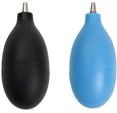 2Pcs Hearing Aid Cleaning Kits, Mini Hearing Aid Blower, Hearing Aids Silicone Air Blower Dust Cleaner, Squeeze Ball Pump Duster, for Hearing Aids,Cameras Lens,Watch, Keyboards Cleaning