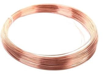 Soldadura de cobre, alambre esmaltado, alambre de cobre desnudo conductor(5.0mm x 1meter)
