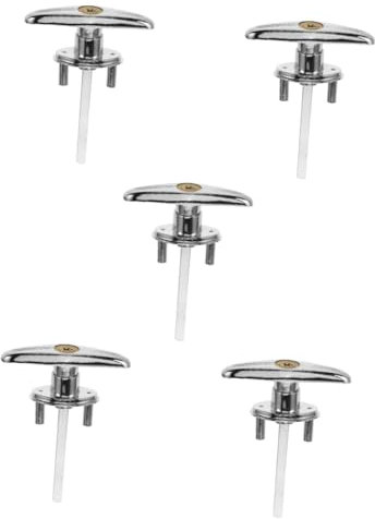 SHINEOFI 5 Set Serrature per Garage Handle Kit Riparazione per Serrature Porte e Avvolgibili Sicurezza Aggiuntiva Serratura Adatto Diverse Tipologie Porte