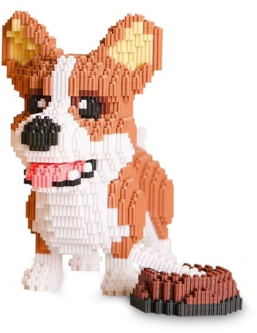 Bausteine für Hunde, Micro Blocks Set, Particle Baustein-Set, Micro bausteine Erwachsene, Nano Micro Mini Blockiert DIY-Spielzeug Für Erwachsene