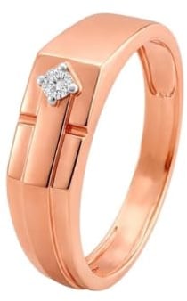 Satfale Jewellers IGI-zertifizierter Diamantring für Herren aus echtem 925er-Sterlingsilber mit E-F-F-F-Farbe, VVS-Klarheit, Laboranbau