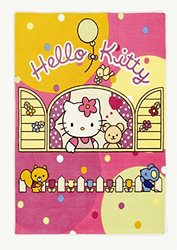Hello Kitty Kinderteppich, Bunt