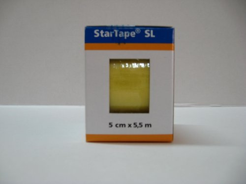 Star-Tape Kinesiologie-Tape 5,5m x 5 cm, gelb