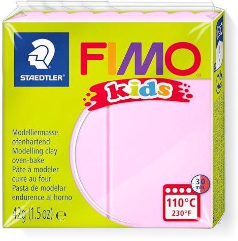 Fimo Kids Modelling Clay, Light Pink, 42 g