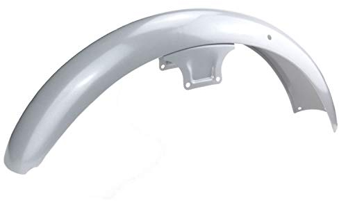 MZA Kotflügel vorn, Silber pulverbeschichtet - Simson S50, S51, S70