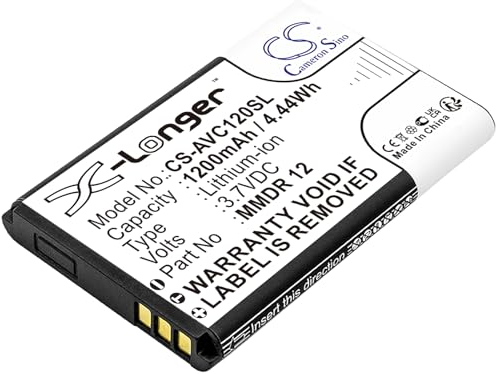 CS-AVC120SL Battery 1200mAh compatible with [TechniSat] for 100 Radio, for Digitradio 1, for Digitradio 2, for 2s, for Techniradio RDR, for VIOLA 3, for [Caseroxx] for 1100, for [First] for 1925-1, f