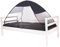 Deryan Bettzelt Pop Up - Moskitonetz Doppelbett - Moskitozelt Pop Up - Insektenschutz Bett - Faltbar und Leight - 200x90x110cm - Mückennetz Bett & Moskitonetz Reise Mit Tragetasche - Grau