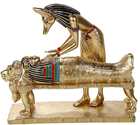 Pacific Trading Anubis Mummification Figurine Ancient Egyptian God of The Afterlife Egypt New