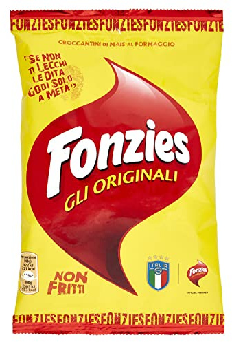 20x Fonzies Maissnack Maischips mit Käse 40g chips mais aus italien