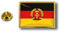Akachafactory pin flaggenpin flaggen Button pins anstecker Anstecknadel deutsche RDA DDR