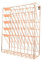TentHome Prospekthalter Wand Zeitungshalter Metall Zeitschriftenhalter Zeitschriftensammler Draht Magazinhalter Broschürenständer Wandmontage Zeitungsständer Zeitschriftenständer (Rosagold)