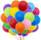 YOUYIKE® 105 Stück Bunte Luftballons,Partyballon,Luftballons Bunt gemischt für Geburtstagsfeiern,Party,Hochzeitsfeiern