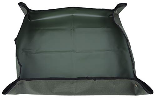 Fdit Gartenpflanze Repotting Square Mat wasserdichte Sämling Repotting Tablett für Indoor-Blumentransplantation Betrieb ordentlich Blumenerde(1#)