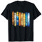 Teleskop Nerd Geschenk Astronomie Retro Astronomie T-Shirt Schwarz S Unisex Erwachsene und Kinder