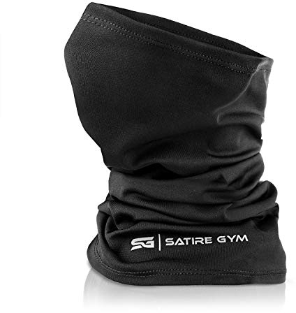 Satire Gym – 2er Set Atmungsaktives Multifunktionstuch/Funktioneller & schnell trocknender Schlauchschal Mundschutz für Herren – Hochwertig verarbeiteter Face Shield & Sport Schlauchschal