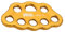 PETZL Unisex-Adult Pfote Zubehör Für Klettern, Yellow, M