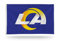 Rico Industries NFL Los Angeles Rams einseitige Banner mit Ösen, 90 x 150 cm