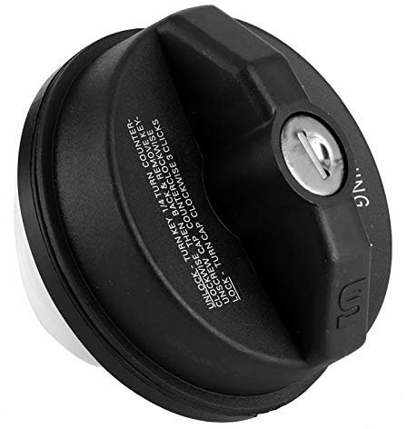 Voluxe Kraftstofftankdeckel, Tankdeckelverriegelung Gasdeckel Kraftstofftank, Gastankverschlussdeckel Passend für 1500 2002-2013 Passend für Durango 2004-2013