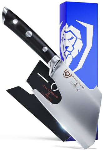 DALSTRONG Mini Meat Cleaver Axe - 5 - Gladiator Series - Forged German HC Steel - G10 Handle - w/Sheath - NSF Certified