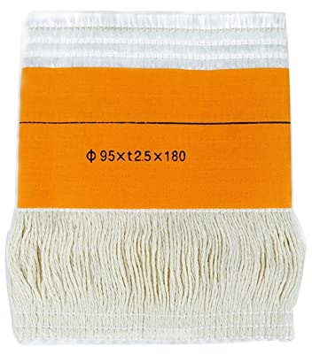 MBLUE 1 mèche de rechange pour poêle à pétrole au kérosène - Fibre de verre + mèche de chauffage 100 % coton (95XT2,5 x 180 mm)