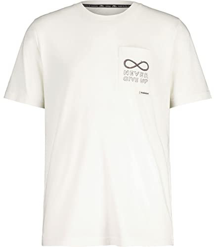 Maloja Herren Pordoim T-Shirt, Mehrfarbig (Glacier Milk), L