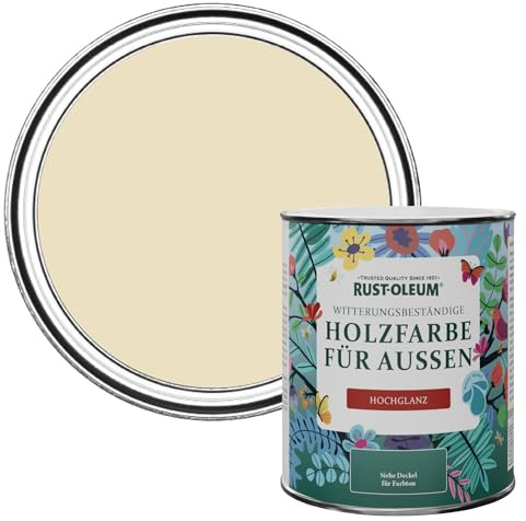 Rust-Oleum Beige Mould-Resistant Garden Paint In Gloss Finish - Featherstone 750ml