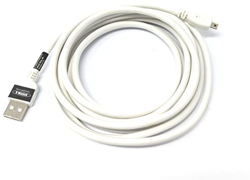 System-S Cavo USB 2.0, 300 cm, per fotocamere Nikon Coolpix in bianco