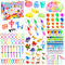Kindergeburtstag Mitgebsel Set, Fidget Toys Party Mitgebsel Kinder, Mitbringsel Kindergeburtstag Gastgeschenke,Give Aways Kindergeburtstag,Kleine Geschenke Kinder,Wasserbomben Squishy Schlange Würfel