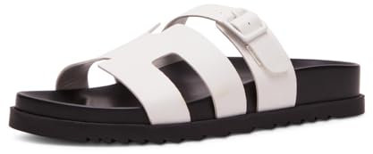Madden Girl Damen Darlaa Schiebe-Sandalen, Weiß, Paris, 39.5 EU
